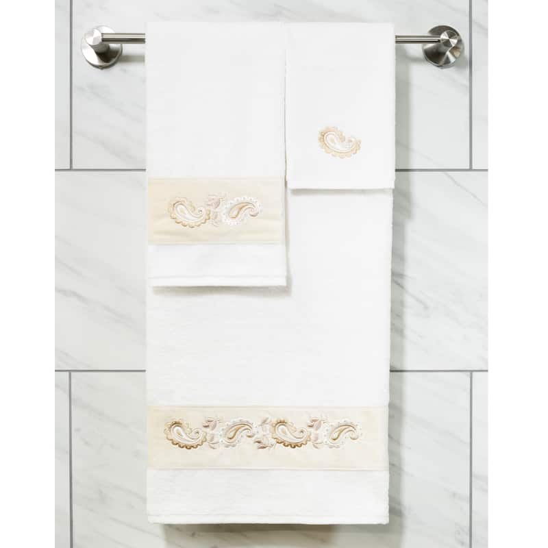 Authentic Hotel and Spa Turkish Cotton Mackenzie 2PC Bath Towel Set