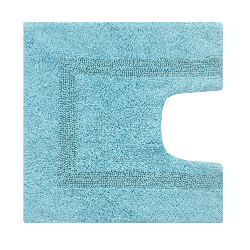 Fabstyles Soft & Absorbent Reversible Cotton Bath Rug Set of 2
