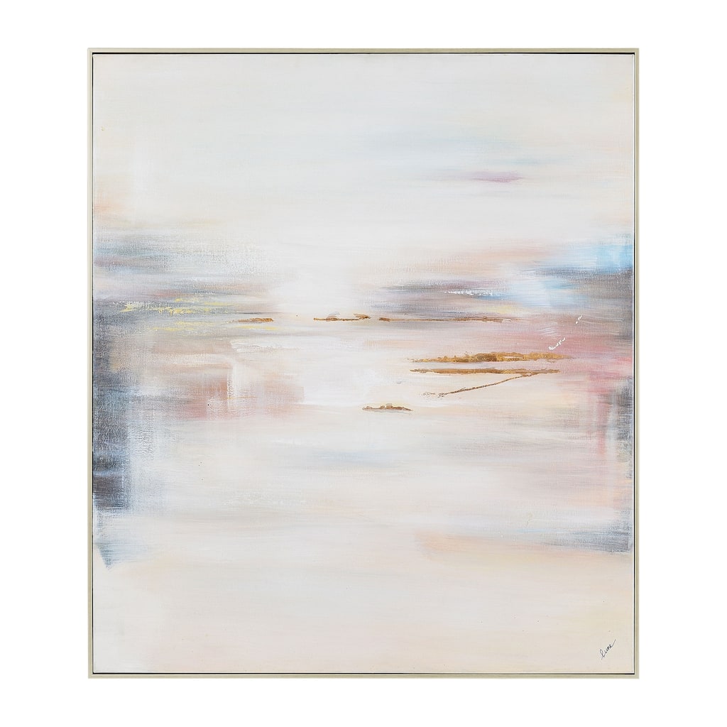 Renwil Carina 42" Wide Canvas Art, Off-white