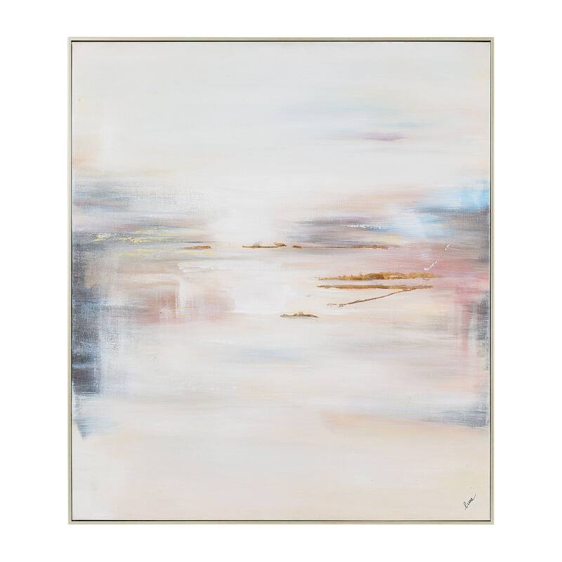 Renwil Carina 42" Wide Canvas Art, Off-white