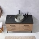 preview thumbnail 55 of 79, Trento Bath Vanity with Sintered Stone Top with Concrete Sink (R)