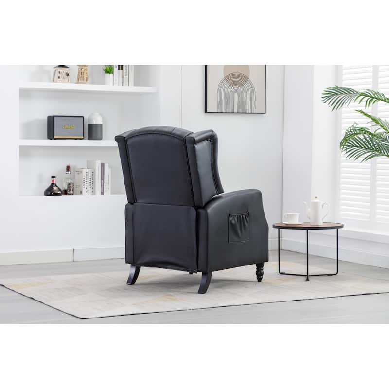 Modern Single Sofa Reclining Chair, Living Room Massage Recliner, Sofa ...