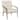 Kirra Upholstered Metal Arm Accent Chair