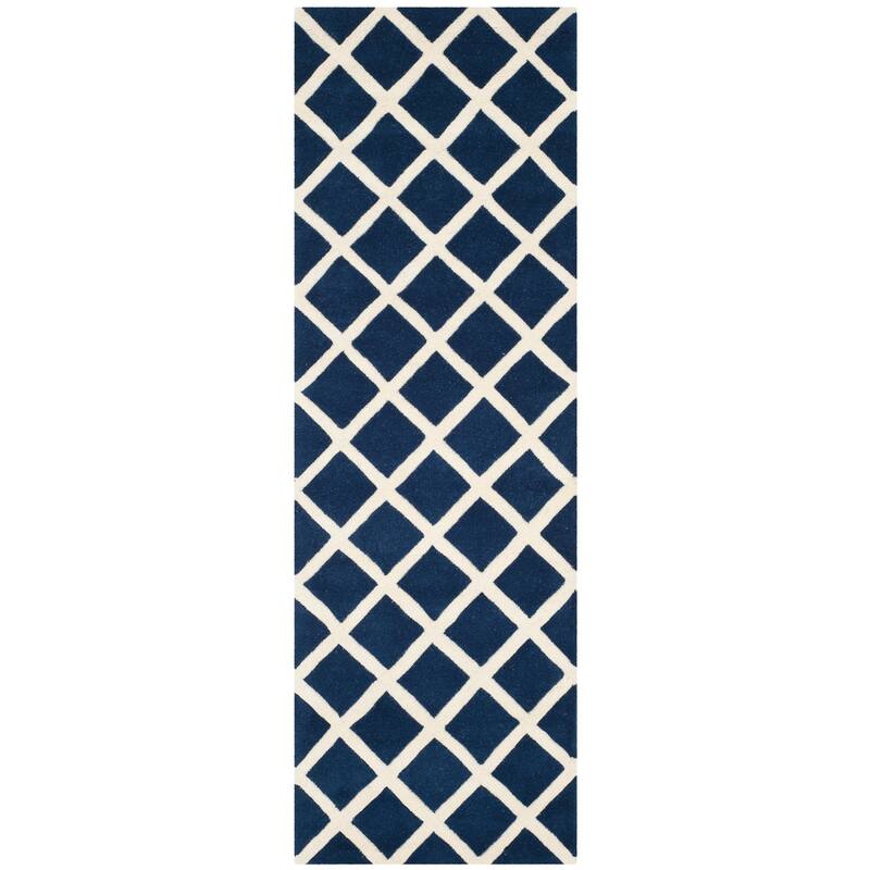 SAFAVIEH Handmade Chatham Retha Modern Moroccan Wool Rug