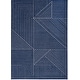 preview thumbnail 4 of 21, Calvin Klein Balance Abstract Geometric Linear Area Rug