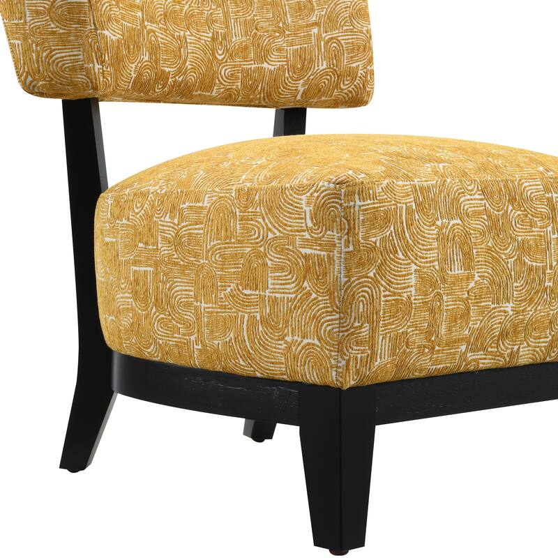 Furniture of America Phaen Modern 28-inch Pattern Fabric Accent Chair