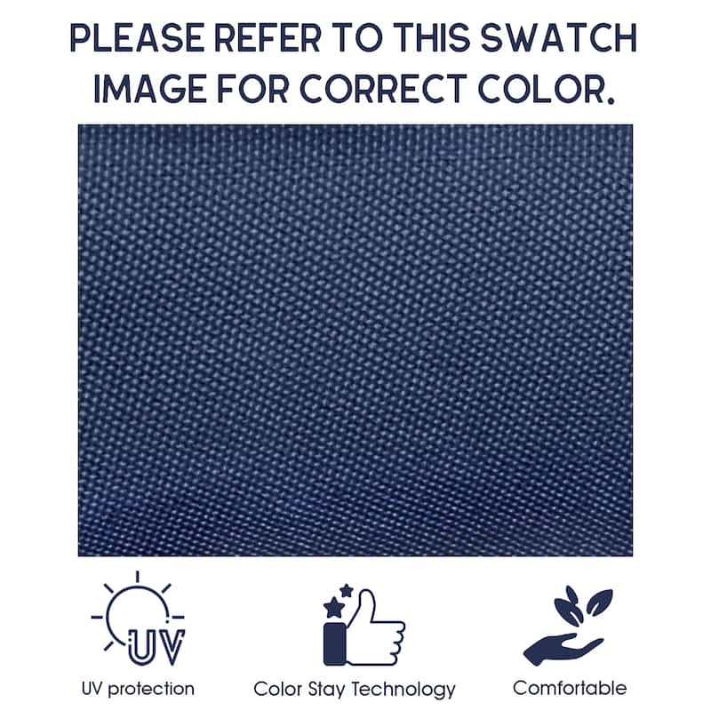 Aoodor Patio Chaise Lounger Cushions Set of 2, Olefin Fabric, Water-Resistant, 72x21x3 Inches(Only Cushions) - N/A