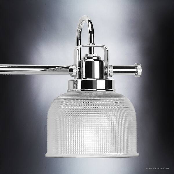 Shop Luxury Industrial Chic Bathroom Vanity Light 8 75 H X 35 5 W With Farmhouse Style Polished Chrome Finish By Urban Ambiance Overstock 28670721