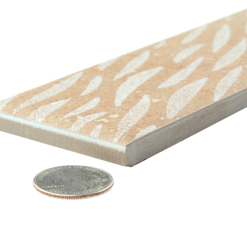 Merola Tile Atlas Brick Essence Cotto 2-3/8" x 9-3/4" Porcelain Floor and Wall Tile