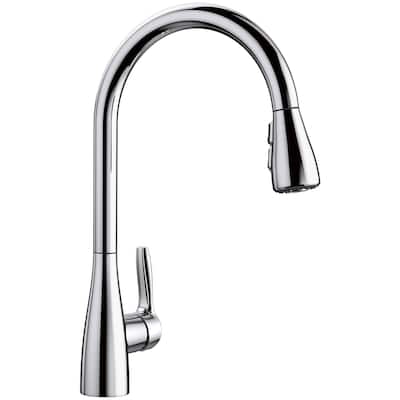 Blanco Atura 1.5 GPM Single Hole Pull Down Kitchen Faucet