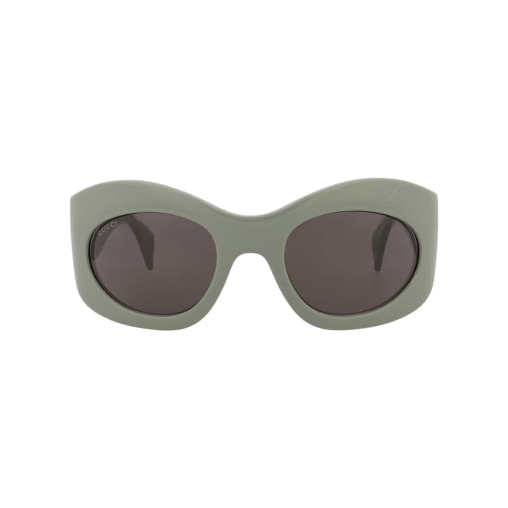 Gucci Shield-Frame Recycled Acetate Sunglasses