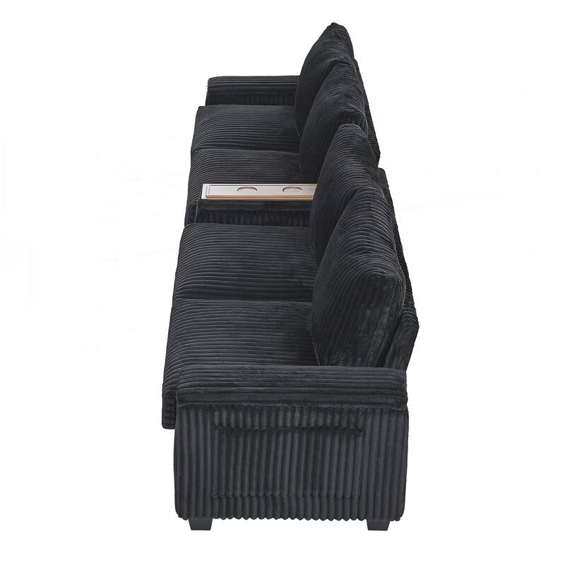 133inch 4-seater Corduroy Sofa Couch