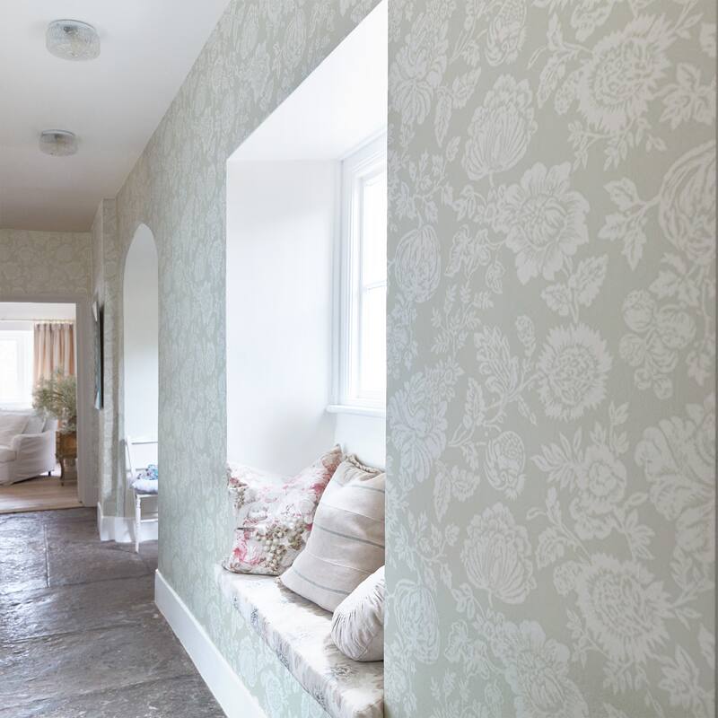 Shabby Chic by Rachel Ashwell Stipple Sage Wallpaper