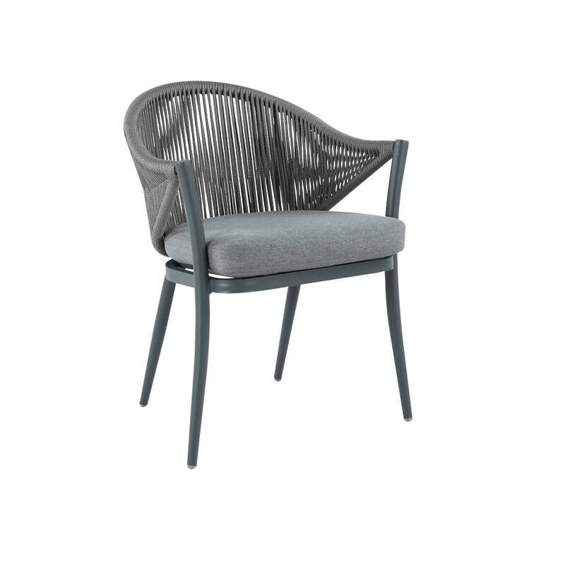 Outdoor Patio 7-Piece Dining Set with Seat and Cushions