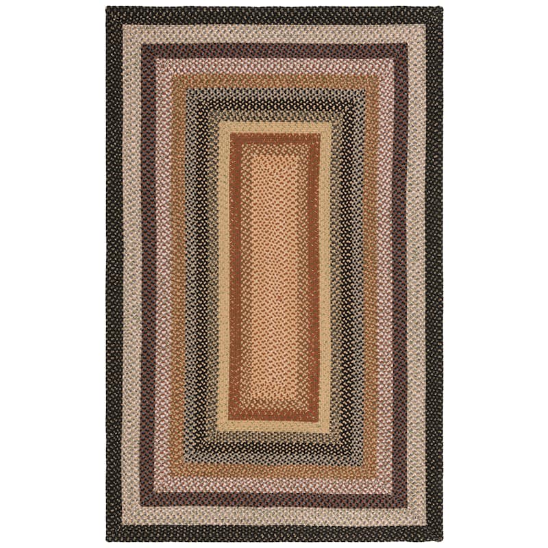 SAFAVIEH Handmade Braided Jo Machine Washable Country Casual Rug