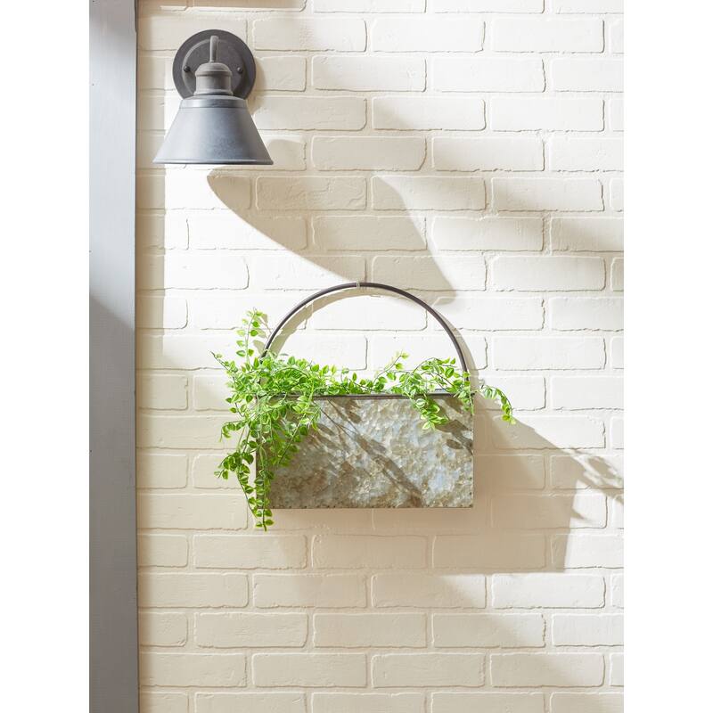 DII Galvanized Wall Planter
