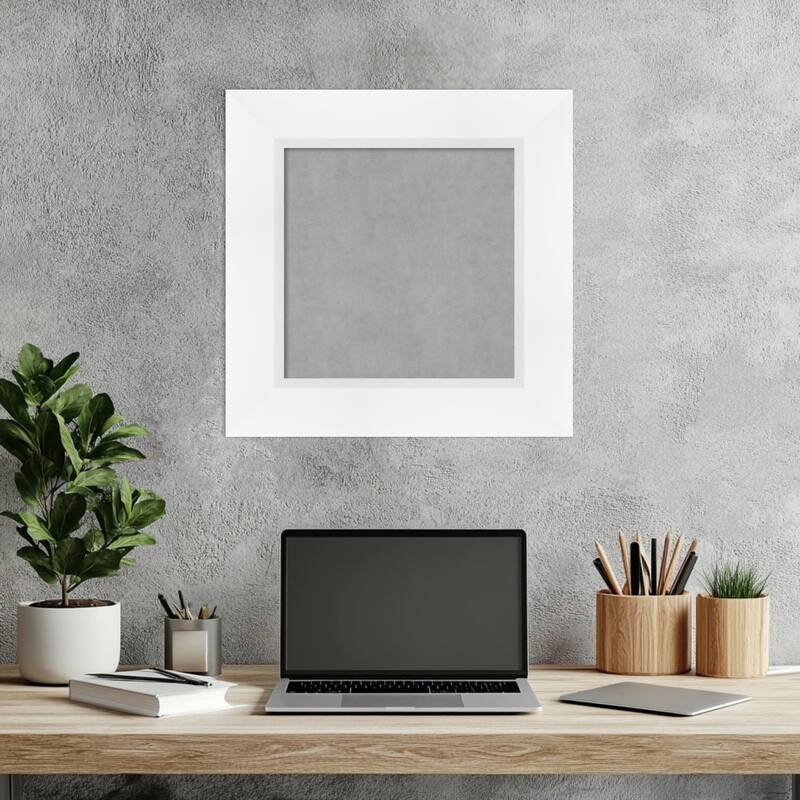 Amanti Art Sloped Black Framed