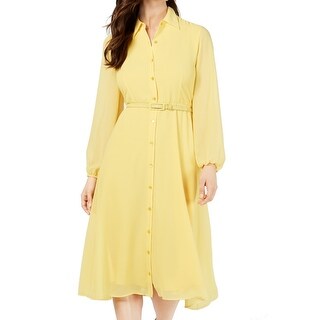 size 18 yellow dress