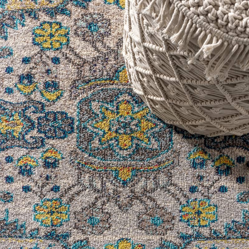 JONATHAN Y Boho FLAIR Medallion Area Rug