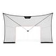 preview thumbnail 2 of 9, Black Hockey Net Backstop with Iron Frame and Sandbag Design