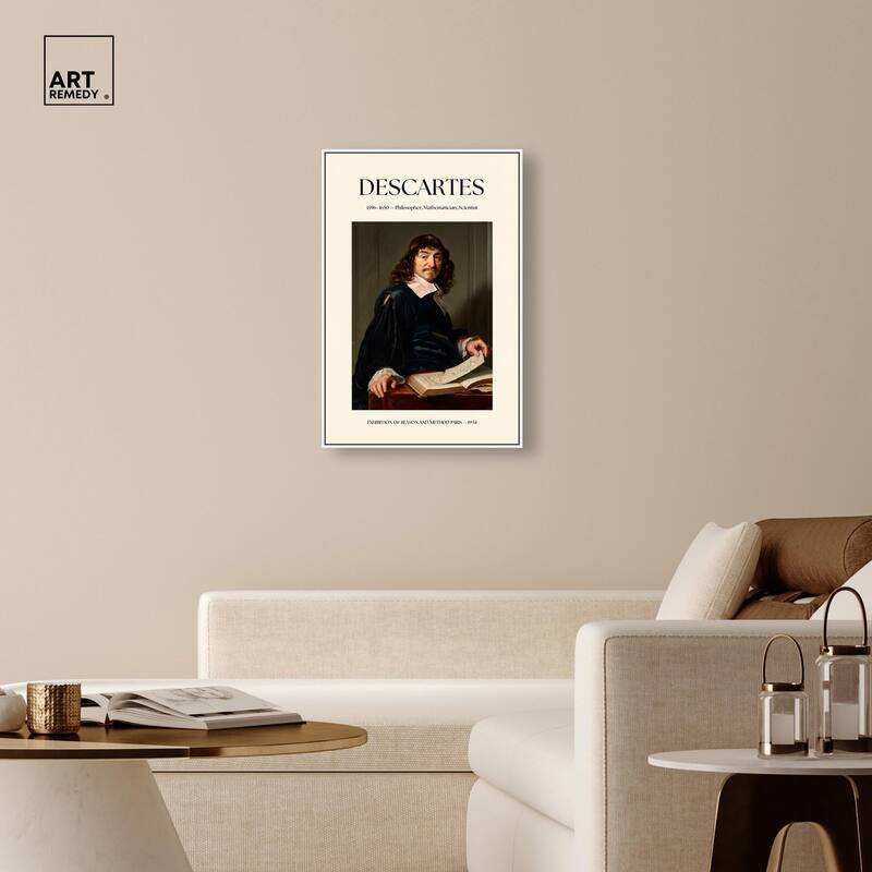 Rationalist Thinker Canvas by Art Remedy