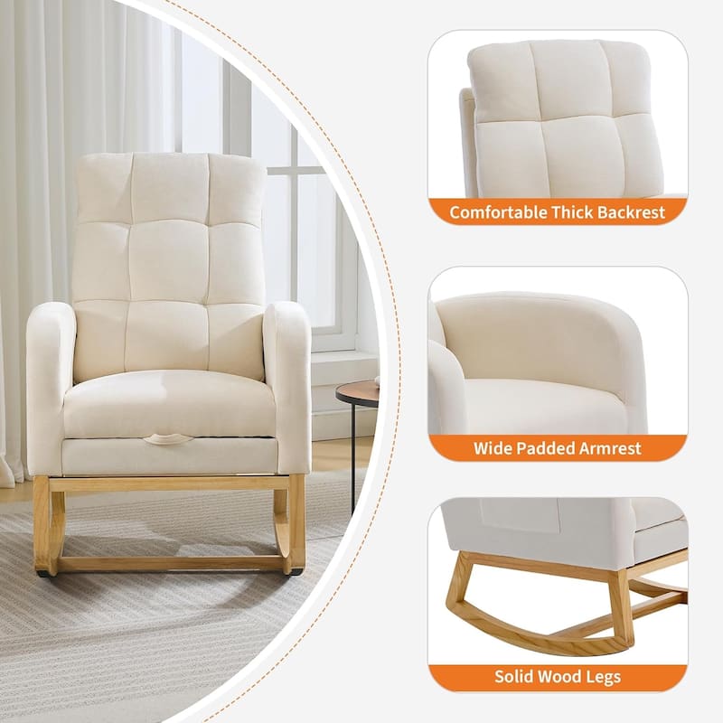 Modern Nursery Rocking Chair