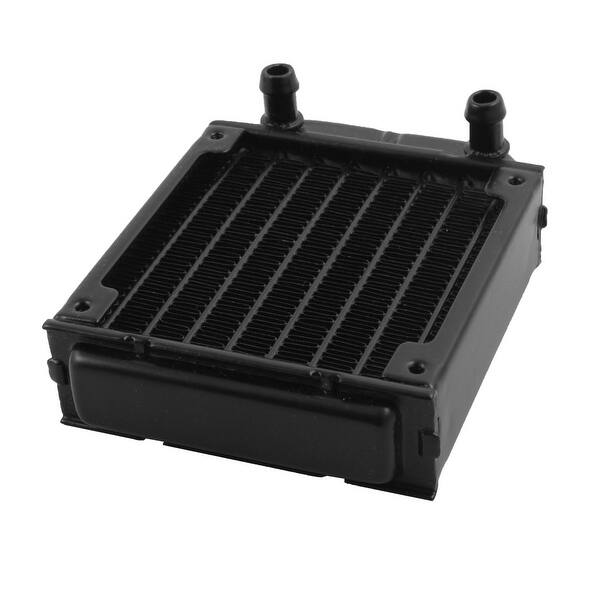 Computer CPU Aluminum 8 Pipes Water Cooling Heat Exchanger Radiator ...