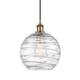 Option Clear Deco Swirl / Brushed Brass
