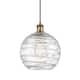 Option Clear Deco Swirl / Brushed Brass