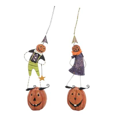 Whimsy on Pumpkin A/2 - Set of 2
