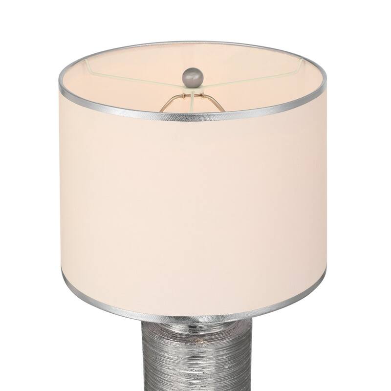 Acroma 25 '' Modern Ceramic Table Lamp with USB Ports - 1-light