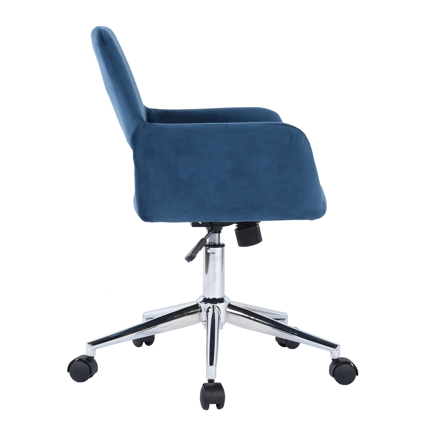 Porch Den Sabrina Velvet Home Office Swivel Chair As Is Item
