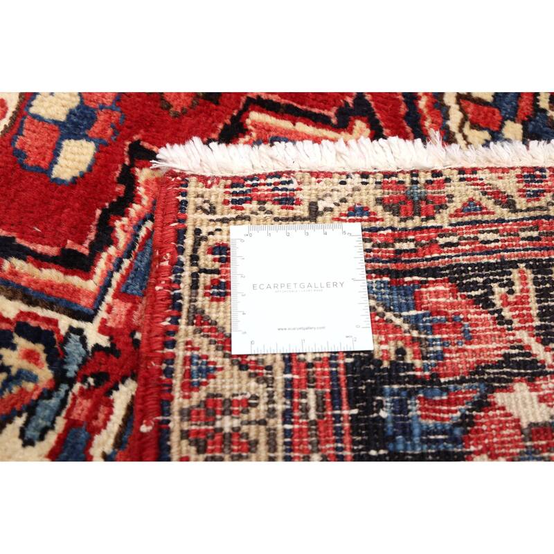 ECARPETGALLERY Hand-knotted Sarabi Red Wool Rug - 9'8 x 12'11