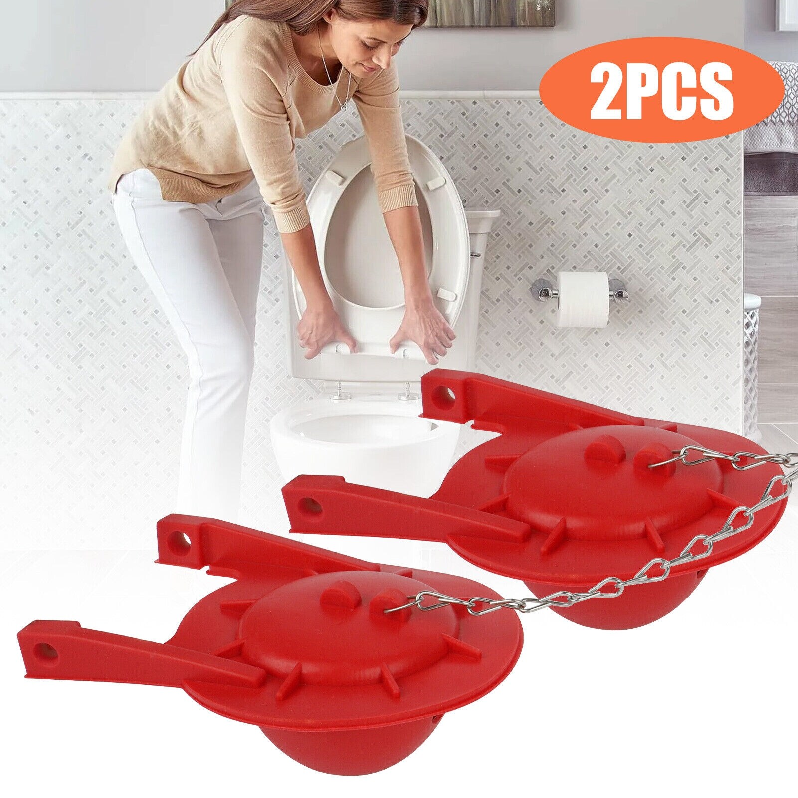 Toilet Valve Replacement Kit Toilet Flapper Replaceent Kit, 2 Inch  Universal Philippines | Ubuy Toilet Fill Valve, image size:1600x1600