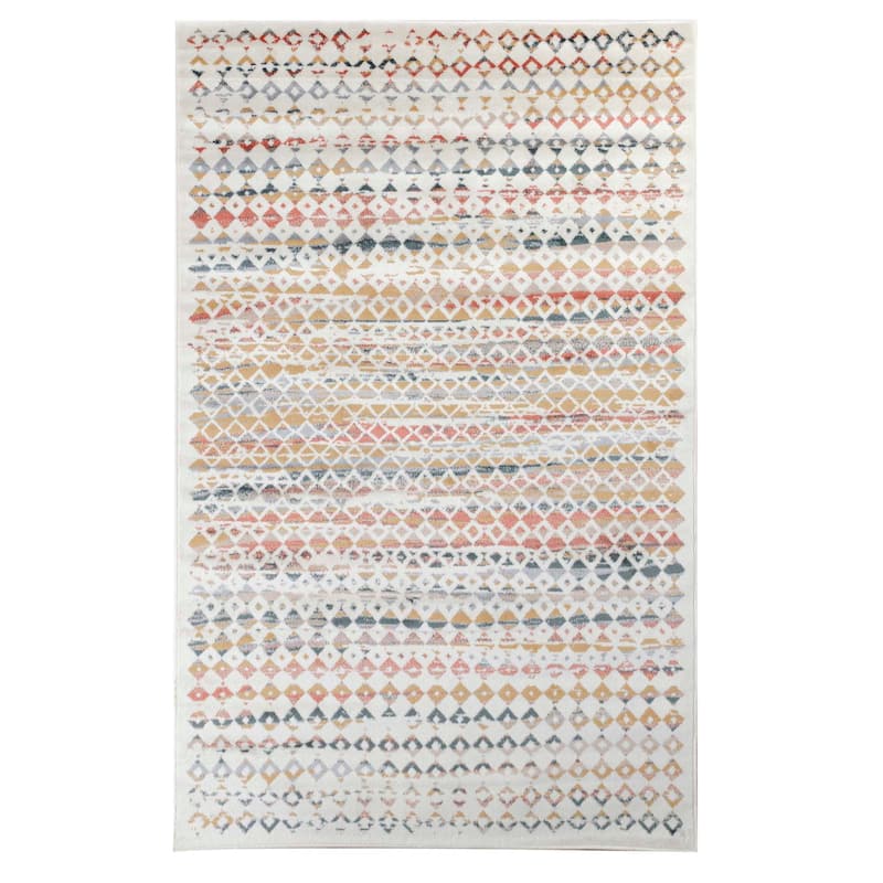 Superior Numair Abstract Geometric Diamonds Indoor Runner or Area Rug