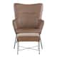 Option Espresso Faux Leather/Black