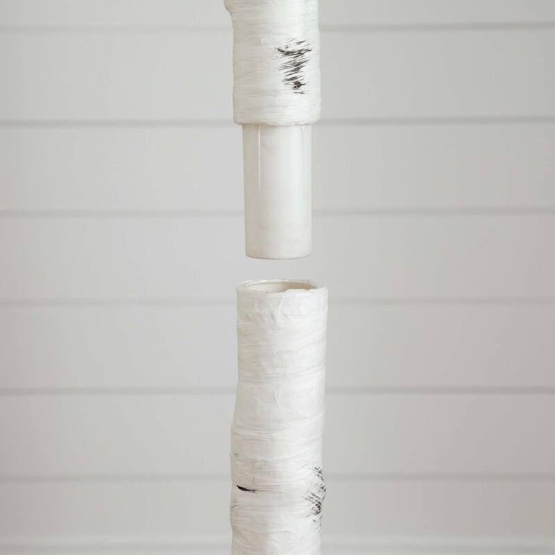 Pre-Lit Birch Artificial Christmas Tree - 8' - Warm White LED Lights