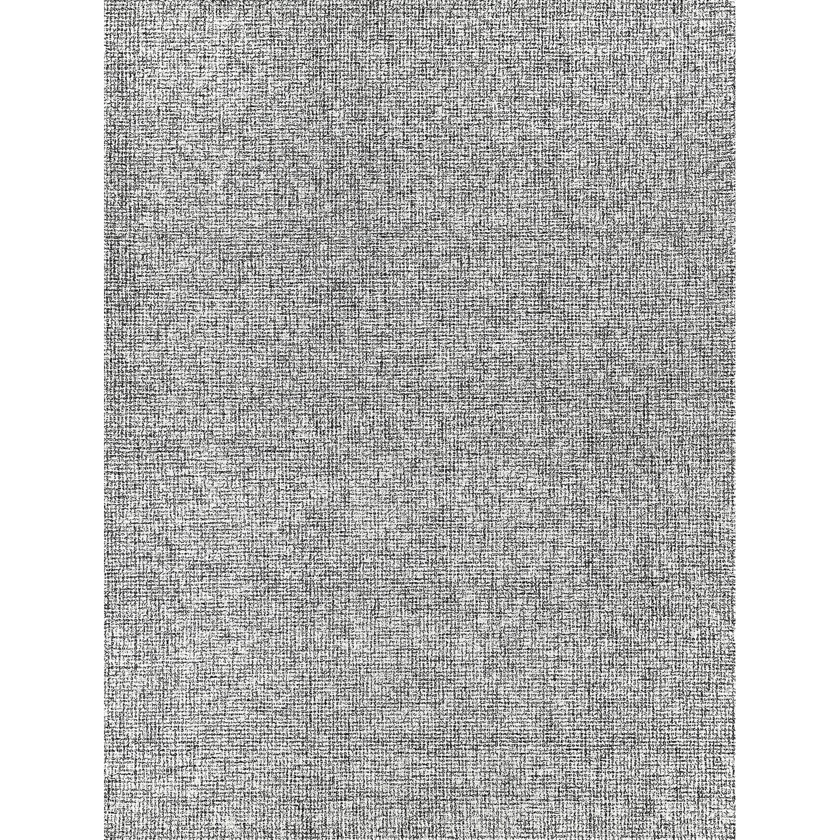 EXQUISITE RUGS Caprice Hand-tufted New Zealand Wool Black/Ivory Area Rug.