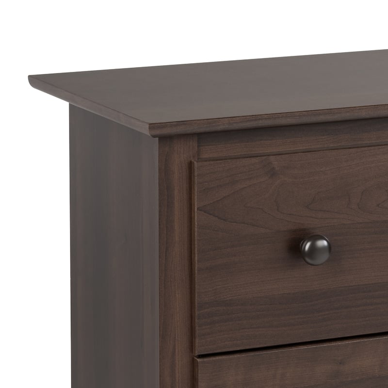 Prepac Sonoma 8 Drawer Double Dresser for Bedroom, Wide Chest of Drawers, Traditional Bedroom Furniture