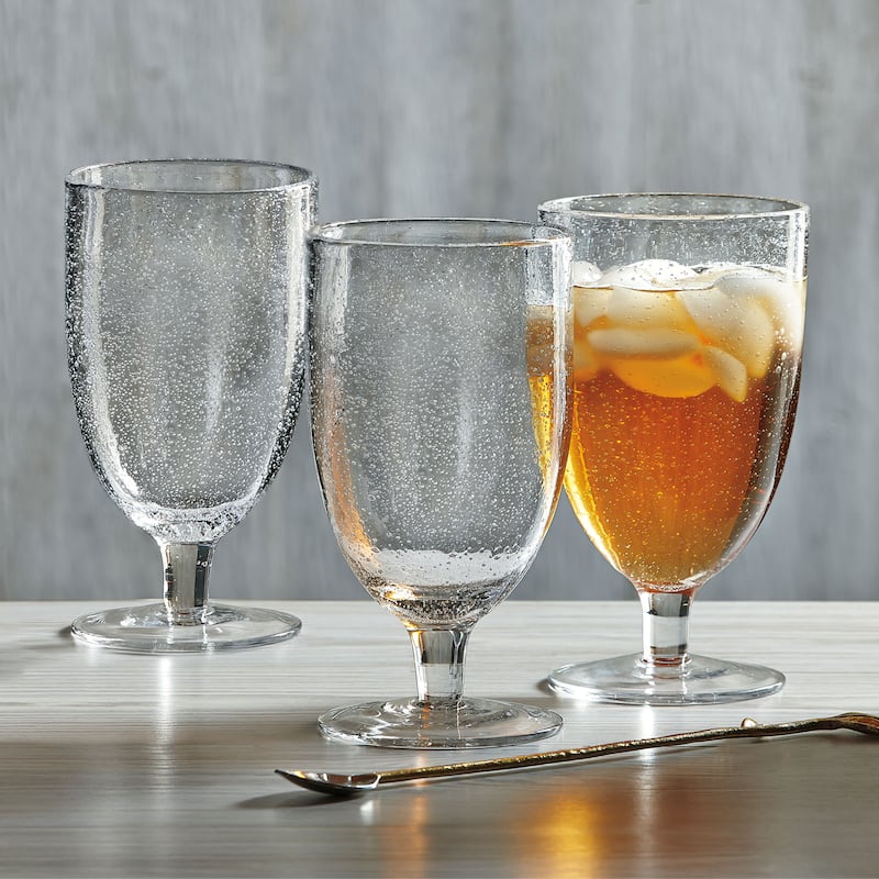 Bubble Glass Iced Tea Goblet