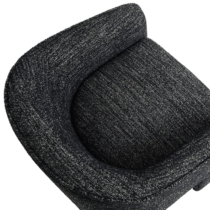 Greer Boucle Fabric Upholstered Accent Armchair