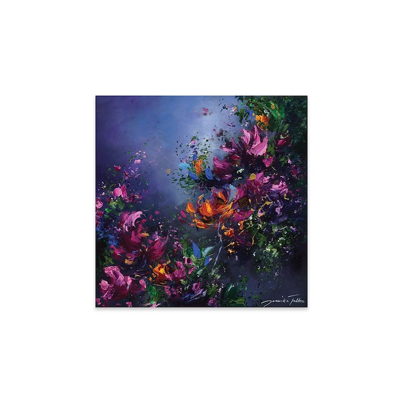 Autumn Sonata Print On Acrylic Glass by Jaanika Talts - 24x24x0.25
