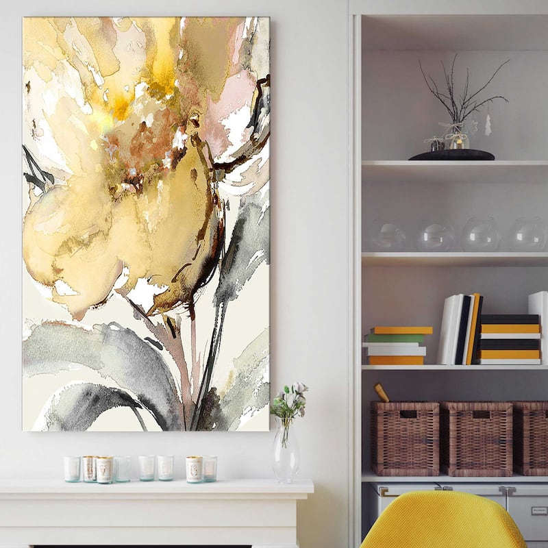 "Bright Blooms II" Print on Canvas