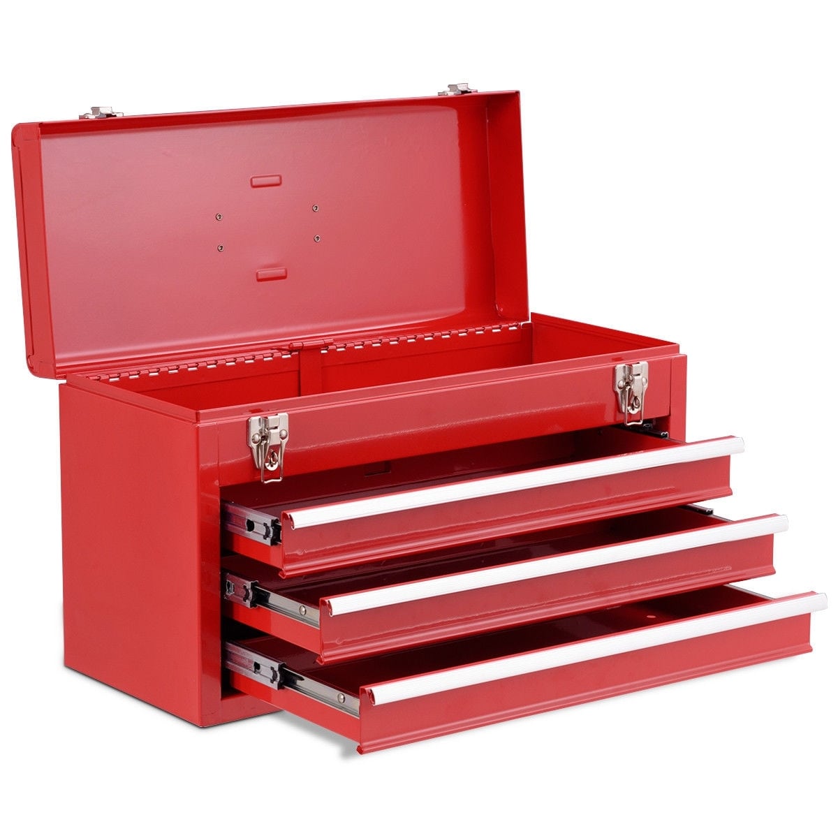 Portable Garage Mechanic Tool Cabinet Box with 3 Drawers 20.5