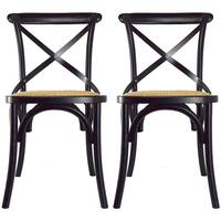 Buy Black Farmhouse Kitchen Dining Room Chairs Online At Overstock Our Best Dining Room Bar Furniture Deals