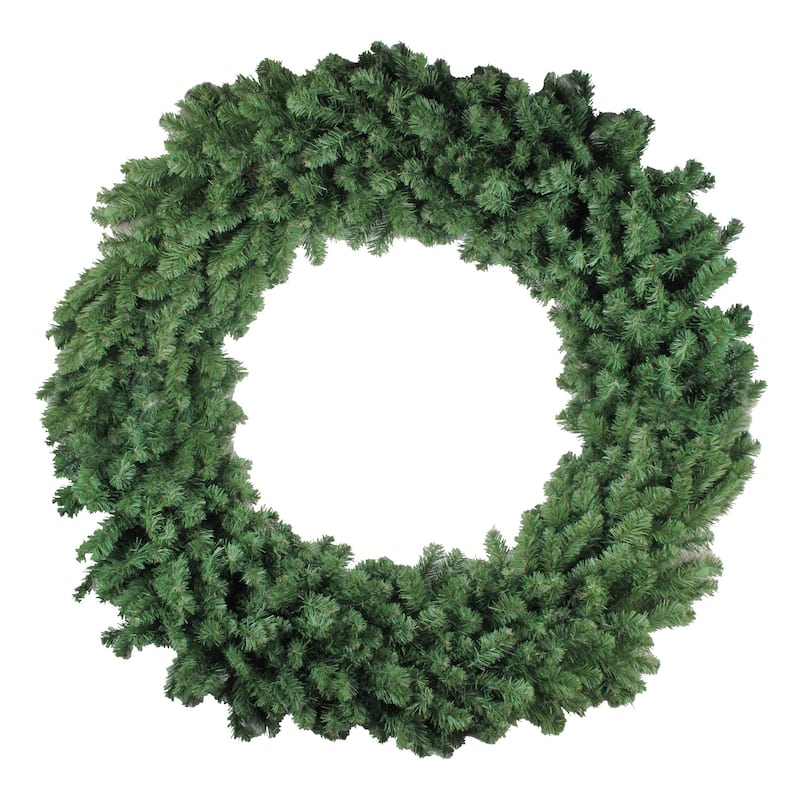 Colorado Spruce Artificial Commercial Christmas Wreath - 5' - Unlit