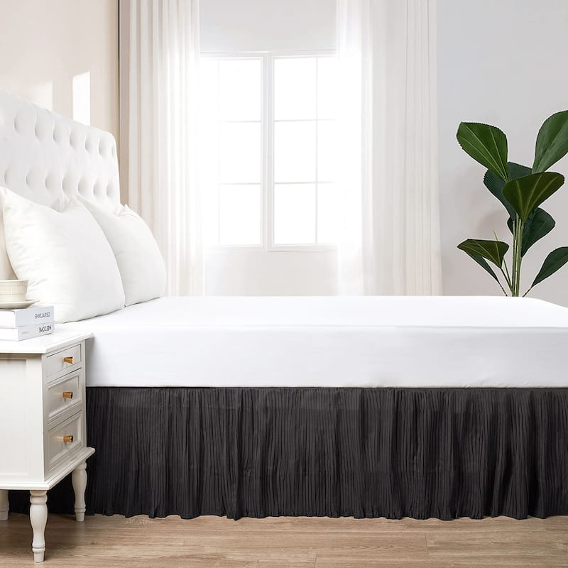 Serenta 18 Inch Drop Diamond Square Matching Bed Skirt