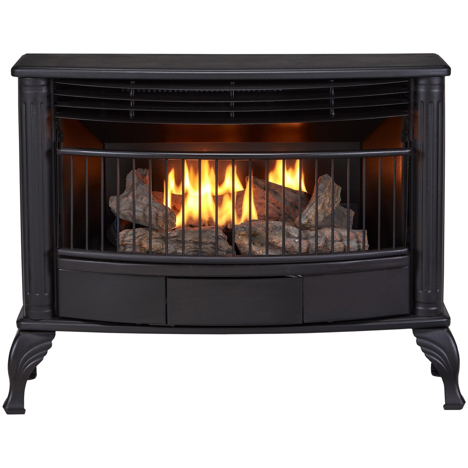 Duluth Forge QSN250T 34" Wide 25,000 BTU Natural Gas Stove with Piezo