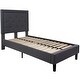 preview thumbnail 22 of 120, Tufted Platform Bed with 10in. Pocket Spring Mattress