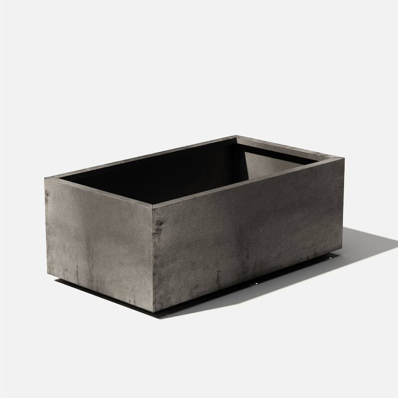 Corten Steel Series Long Box Planter